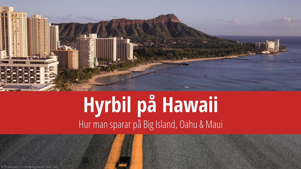 Hyrbil på Hawaii – så hittar du de bästa erbjudandena