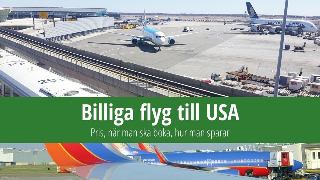 Billiga flygresor till USA