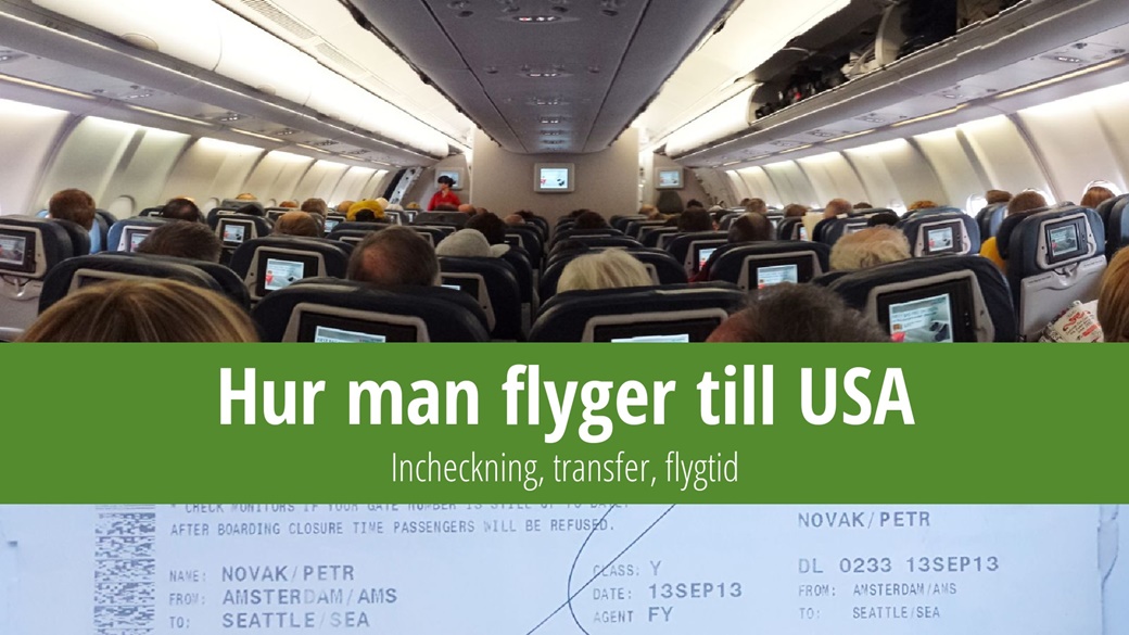 Flyg till USA – hur lång tid det tar, incheckning och bagage | © Petr Novák