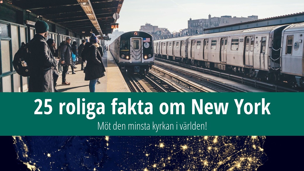 21 fakta om New York – Var ligger spöktågens stationer? | © Unsplash.com, © Pixabay.com