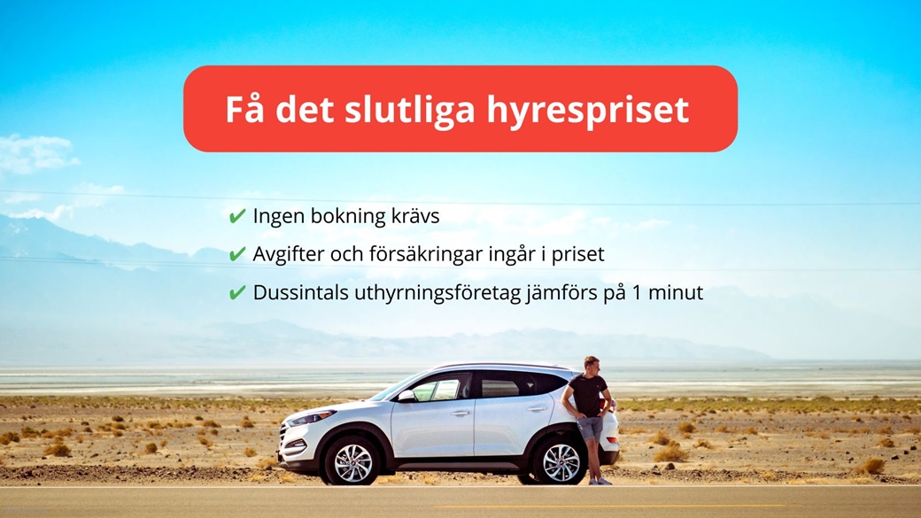 Hyra bil i USA – pris, försäkring, körkort och min erfarenhet