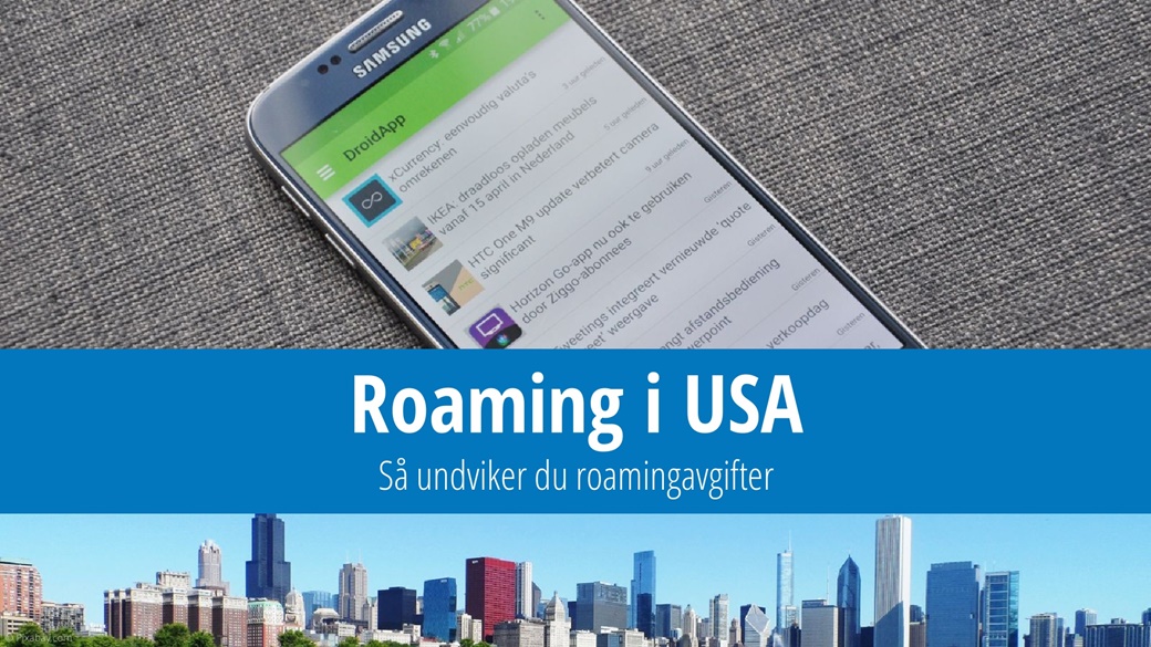 Roaming i USA – hur du undviker roamingavgifter | © Petr Novák